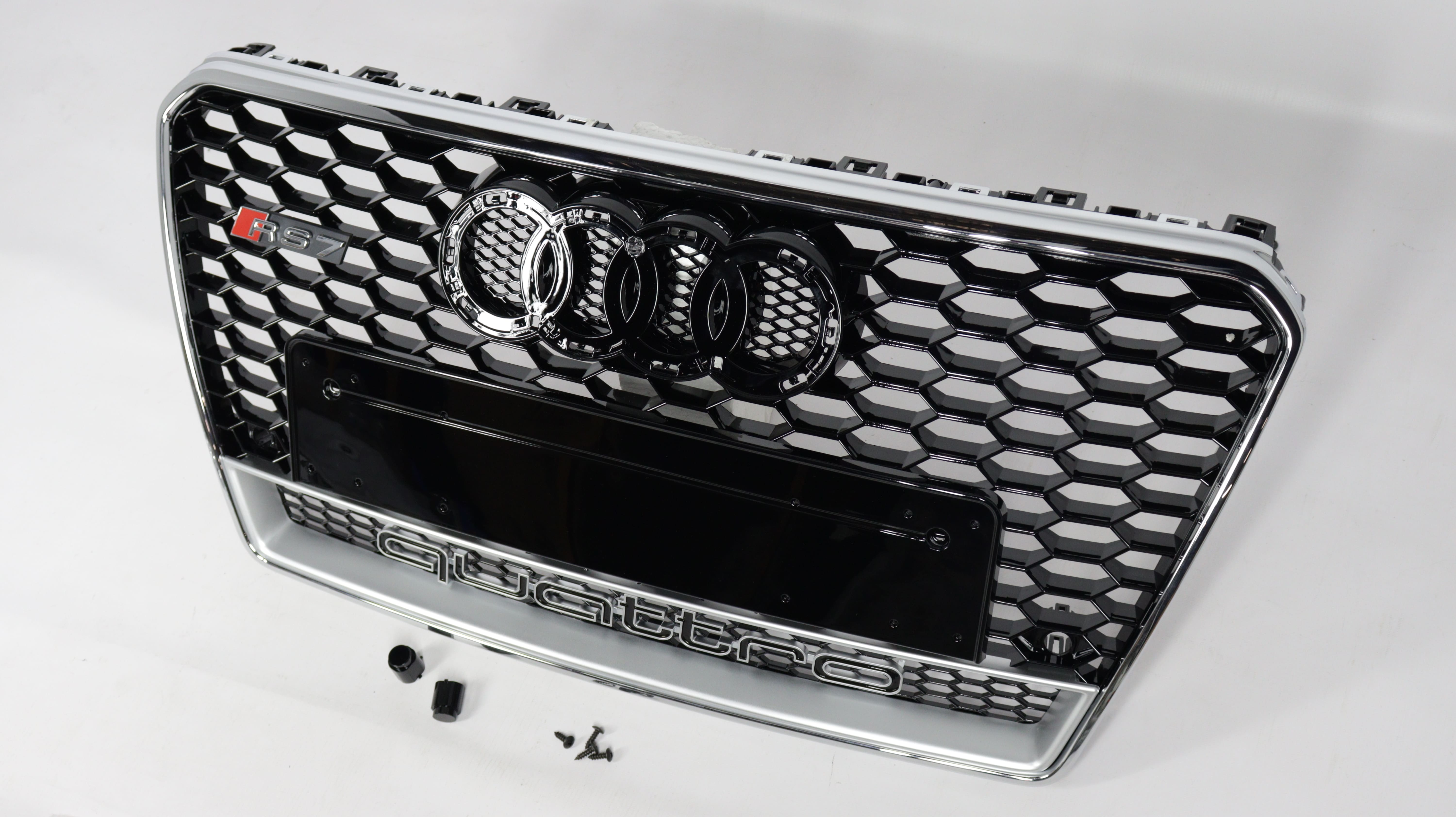 Atrapa grill Audi A7 2010-2014 4G7 styl RS7 CHROM QUATTRO